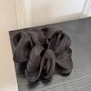 Elegante Satin-Haargummis Große Mode-Haarbänder Gestreifte Haaraccessoires Übergroße Scrunchies Elegantes Gestreiftes Gummi-Haarband