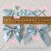2.5cm Wide Handmade Ribbon Bow Knot for DIY Clothing & Hair Accessories, Card Holders, and Decorations