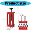 Adjustable Punch Positioning Guide Positioning Tool for Accurate Drilling in Aluminum Alloy and Metalwork Projects