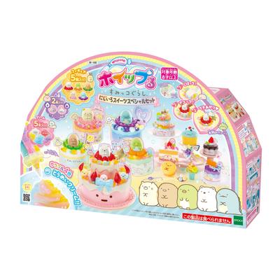 Whipple Character Gurashi Rainbow Sweets Special ST Mark Certification For Ages 8 and Up Toy Decoration Pastry Chef Making Toy Whipple EPOCH