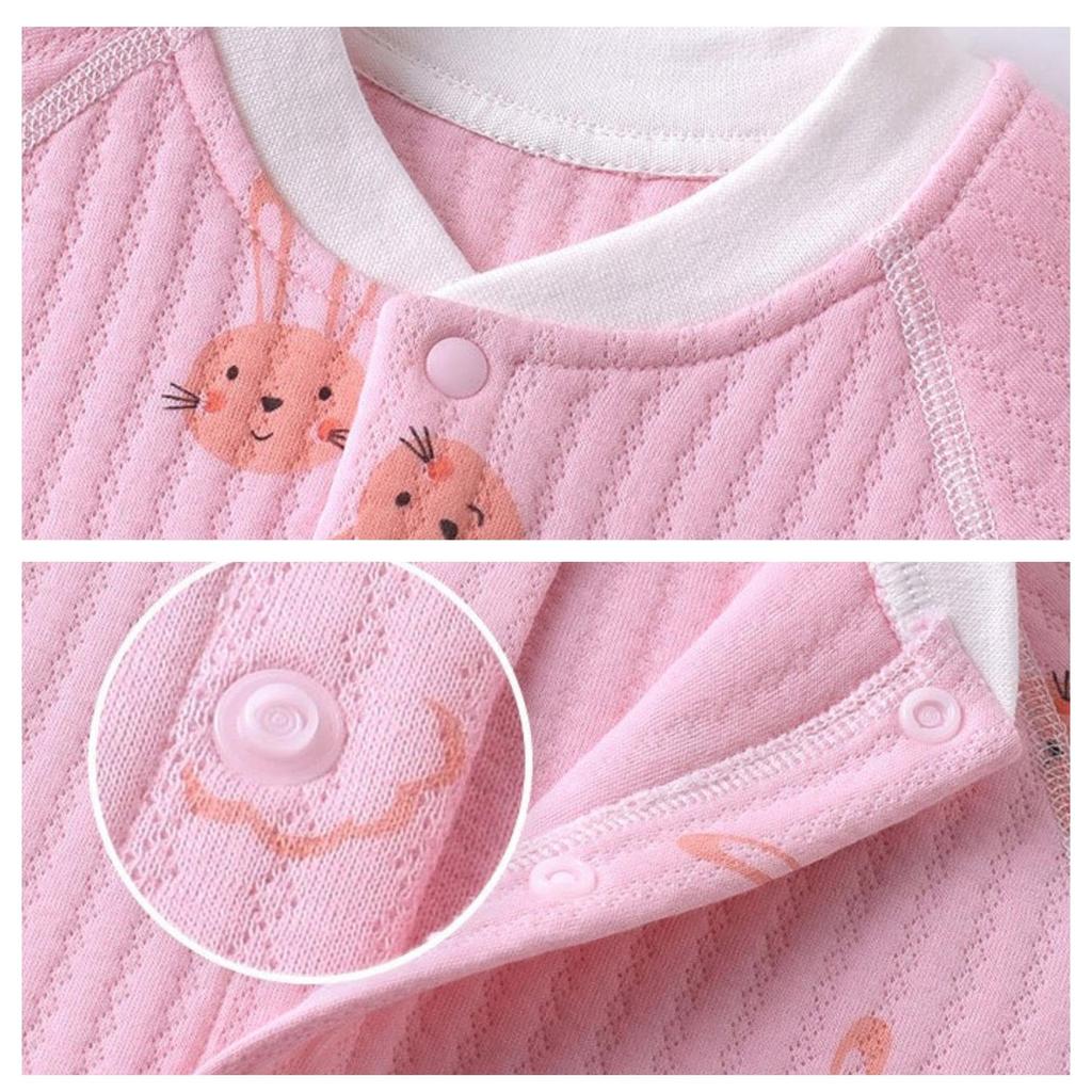 Baby Clothes for Newborn Long Baby Shower Young Front Indoor Outdoor Wear [GORBAST] Girls, Clothes, Winter, Autumn, Rompers, Coveralls, Sleeves,
