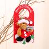Festive Non-Woven Cartoon Christmas Door & Window Ornament
