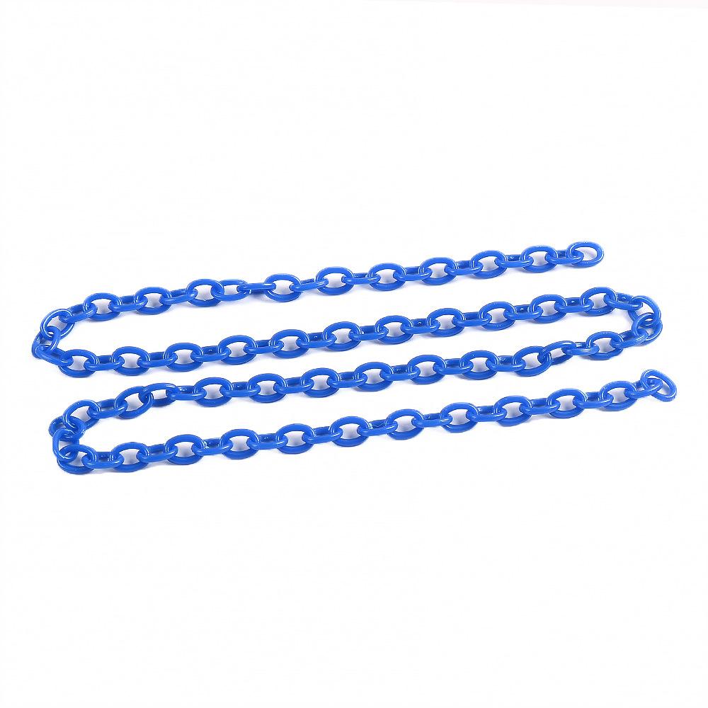 6 * 8Mm Colored Acrylic Chain Closed Chain Diy Necklace Strip Chain Buckle Glasses Mask Chain Jewelry Accessories