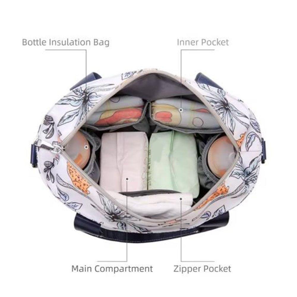 Large Capacity Baby Diaper Bag Wide Opening Baby Care Bag Crossbody Bag Mommy Bag  for Babies