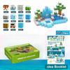 Cross-border Magnetic World Cube Puzzle Set - 2CM Building Blocks