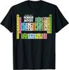 Halloween Periodic Table of Horror Movies Chemistry Science T-Shirt - 42015