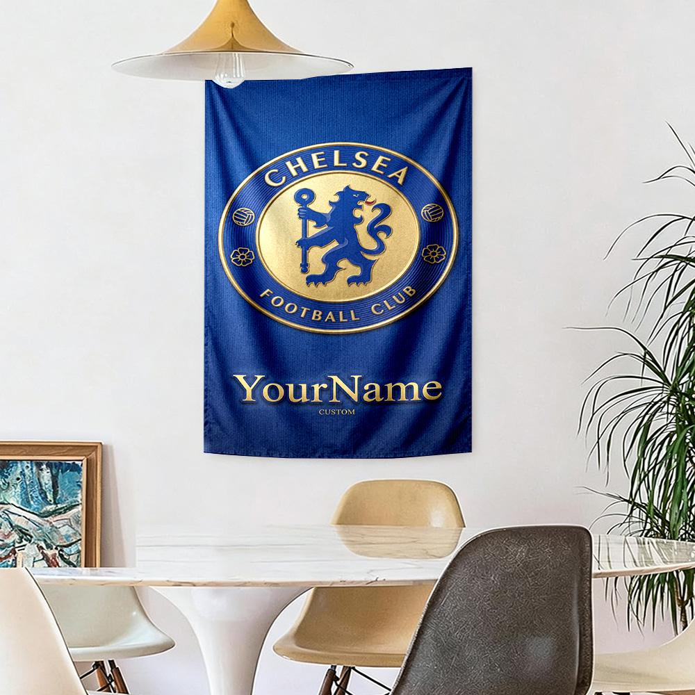 Chelsea Custom Your Name Wall Decor Tapestry Art For Pet Memorial Birthdaywedding Party Backdrop Family Gift