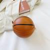 2024 Trendige Damen Basketball Umhängetasche im Western-Stil: Vielseitige, stilvolle, kleine runde Tasche