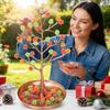 Candy Display Stand Candy Holder Candy Christmas Tree Decor Metal Display Stand Festive Gumdrops Table Centerpiece Nostalgic
