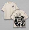 2025 Japanese Fairy Tail Anime Graphic T Shirt Harajuku Washed T-shirt Men Women Clothing Oversized Polyester Short Sleeve Tees