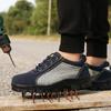 Anti-smashing and Anti-piercing Welder Steel Baotou Four-season Deodorant, Wear-resistant and Non-slip Protective Work Shoes