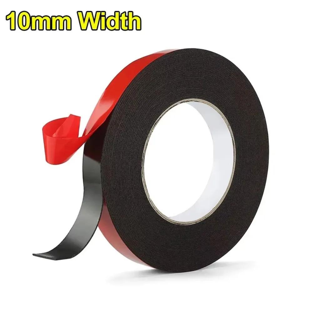 10m Double Sided Tape Traceless Tear-resistant Foam Tape Waterproof High Viscosity Adhesive Tapes