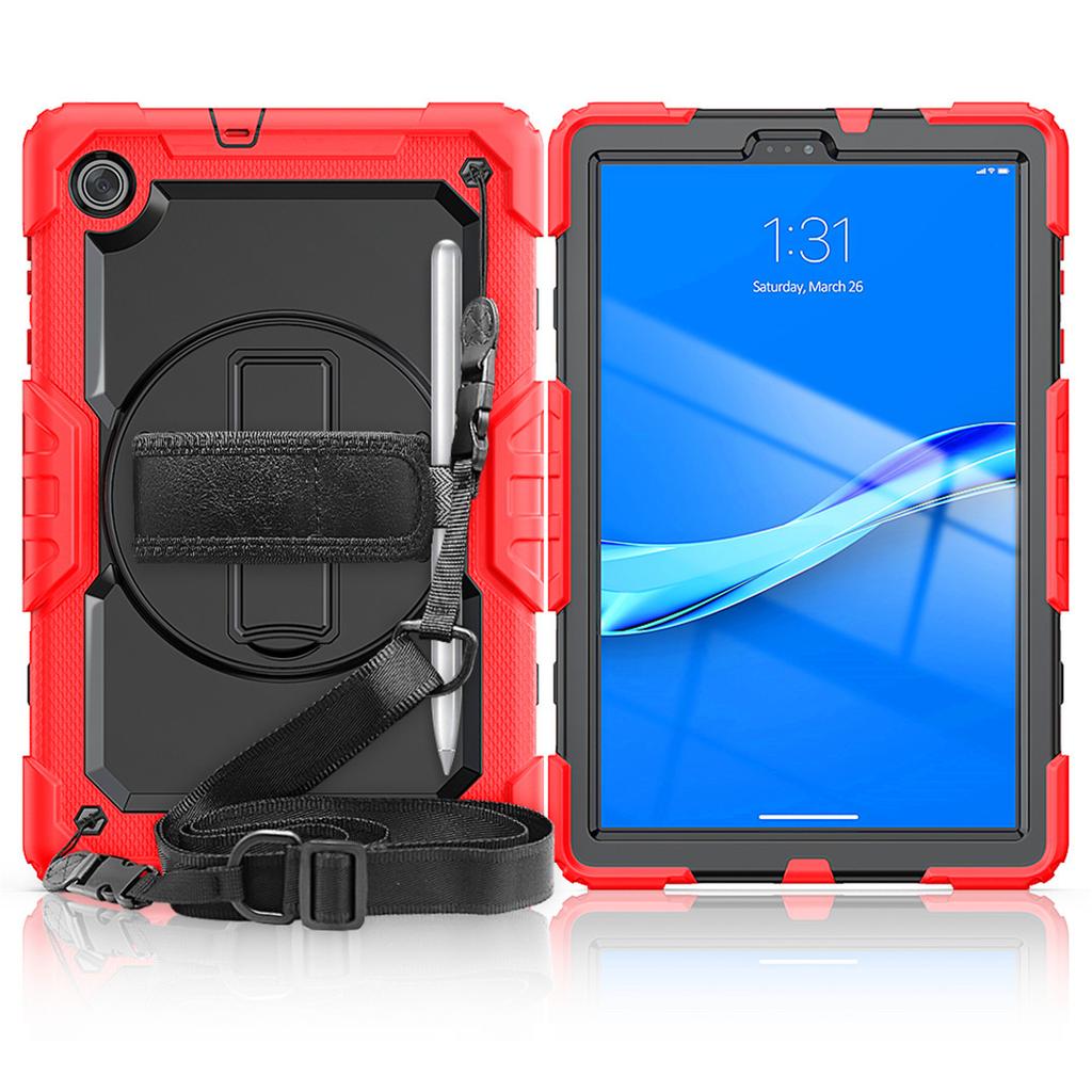 Armor Case For Tab M11 Xiaoxin Pad TB330FU K10 M10 3rd Gen TB328FU TB328XU K11 Wrist Strap Kickstand Cover