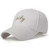 Vintage Cotton Letter Embroidered Baseball Cap