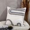 Embroidered Style Ins Bohemian Nordic Pillows Sofas Bed Heads Waist Pillows Tufted Tassels Plush Floating Window Cushion Covers Without Core