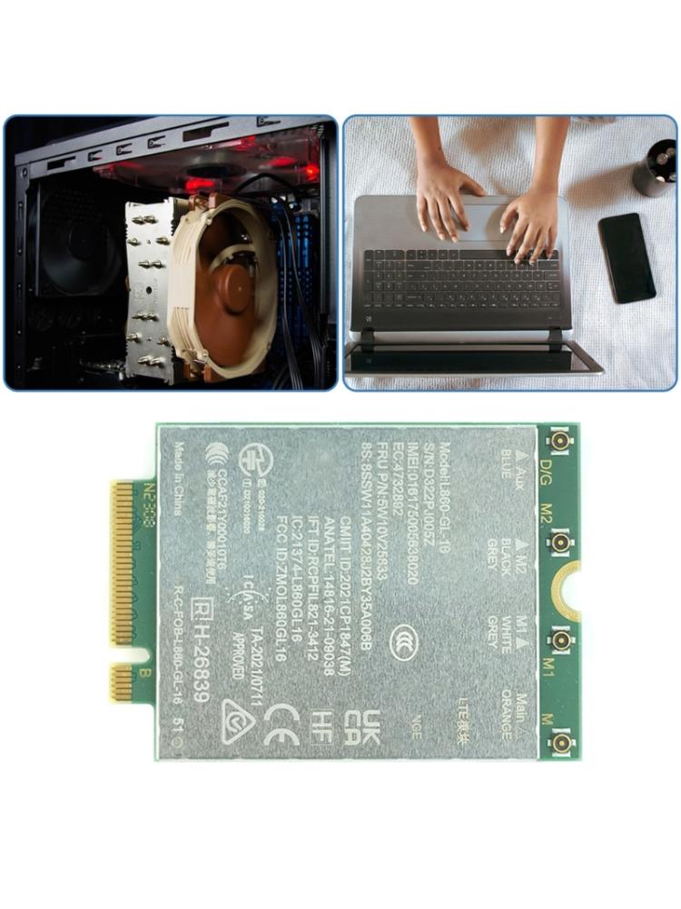 L860-GL-16 4G LTE Module Fast Speed For PC Integration Offering Gigabit Download Speeds for L13 P14S P16 T14 T16