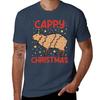 Cappy Christmas a cute Christmas capybara design TShirt Halloween Casual TShirt