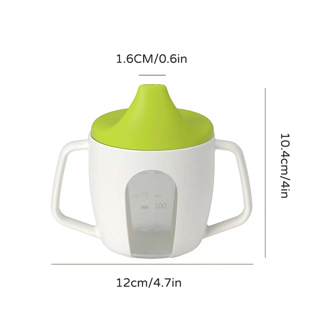 150ml Baby Water Cup, 0-3 Years Old Baby Learn To Drink Cup Children's Milk Drink Cup Cartoon Water Cup with Handle