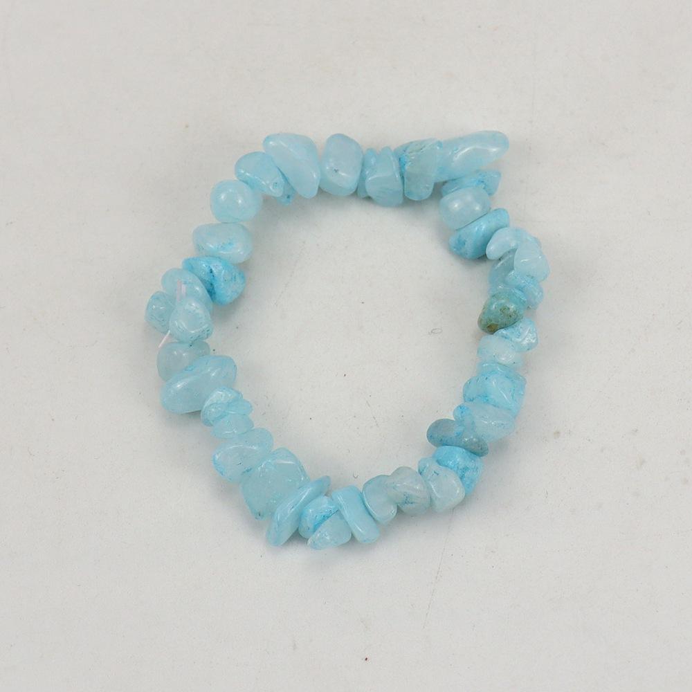 Handmade Beads, Natural Crystal Gravel Bracelet Bracelet B54