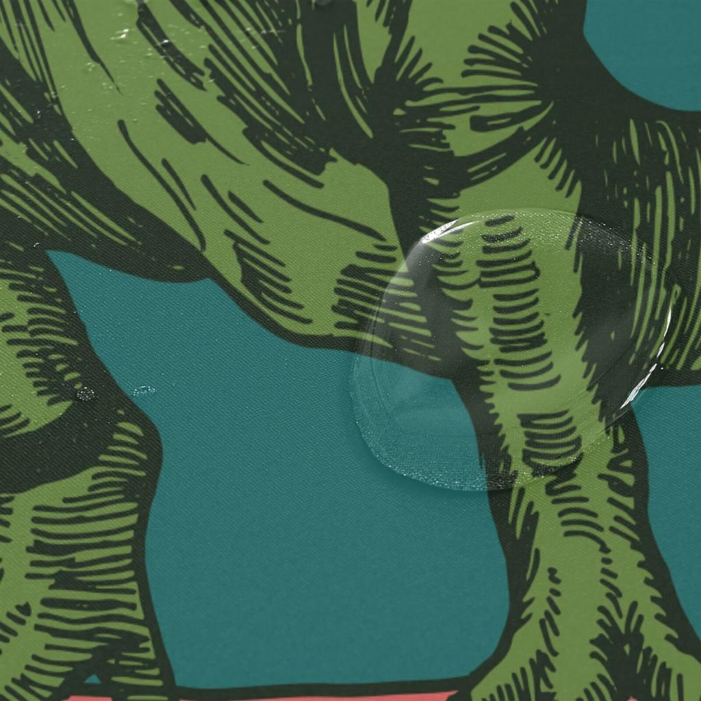 High Quality Bathroom Decor Curtain Cartoon Dinosaur Print Shower Curtain Polyester Fabric Waterproof Bath Curtain With 12 Hooks