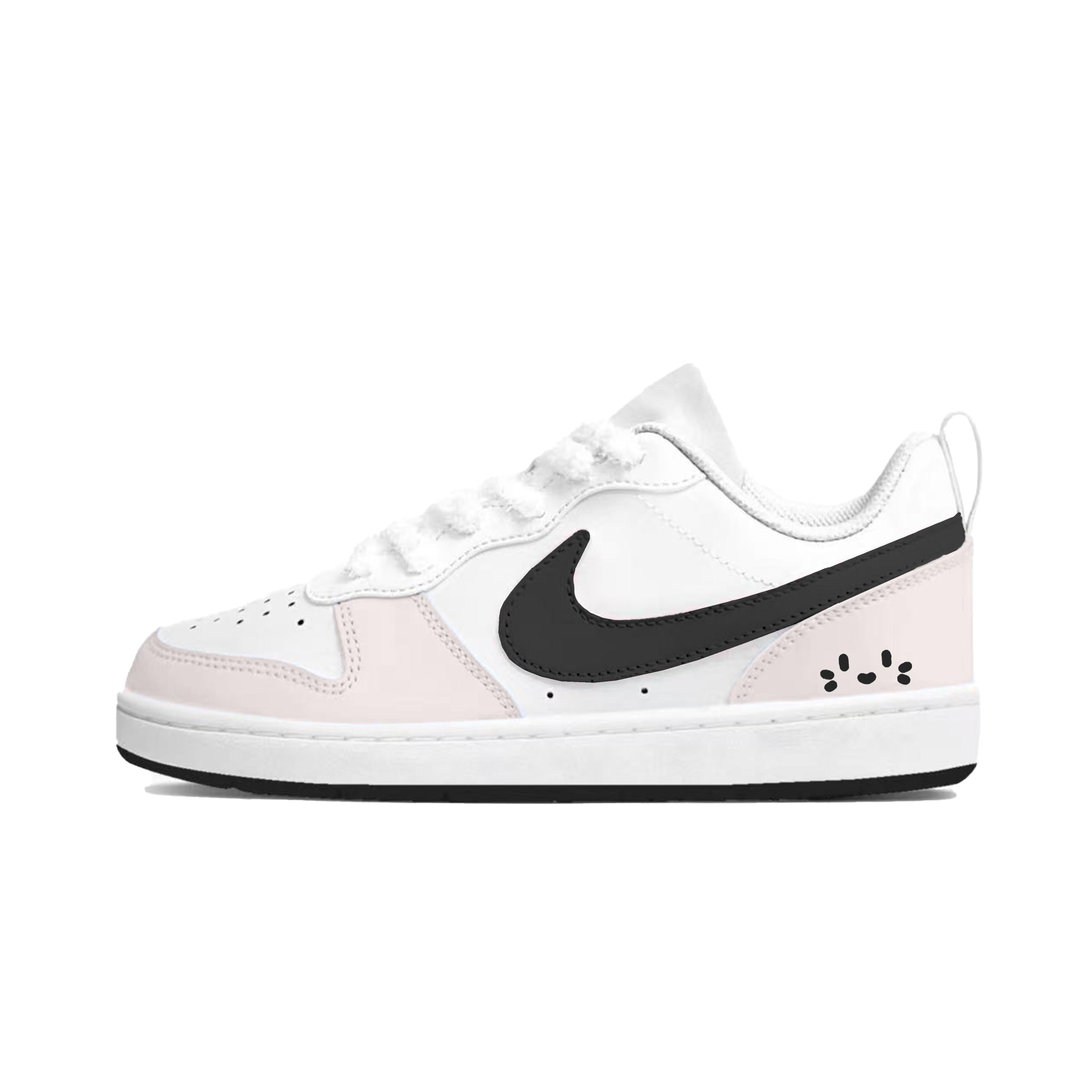 

Nike Court Borough Lotus Root Powders Meowth Abrasion Resistant Slip Resistant Low top Skateboard Shoes Women s Pink DV5456-104(Team2001-) 38.5