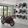 Industrial Styles Iron Wall Hangers For Helmets Caps And Sports Equipment Organization