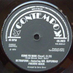 

7inch Record ULTRAFUNK - Kung Fu Man CS2023 Contempo 1974 UK Soul/Funk Used