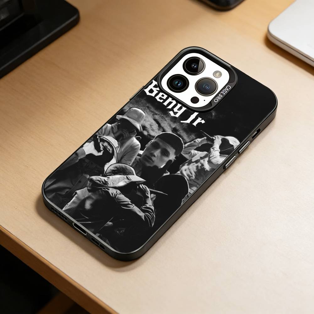 JR-Rapper -BENY JR  Phone Case For iPhone 17,16,15,14,13,12,11 Plus,Pro Max,XS,Colorful Silver Phone Case Funda Cover