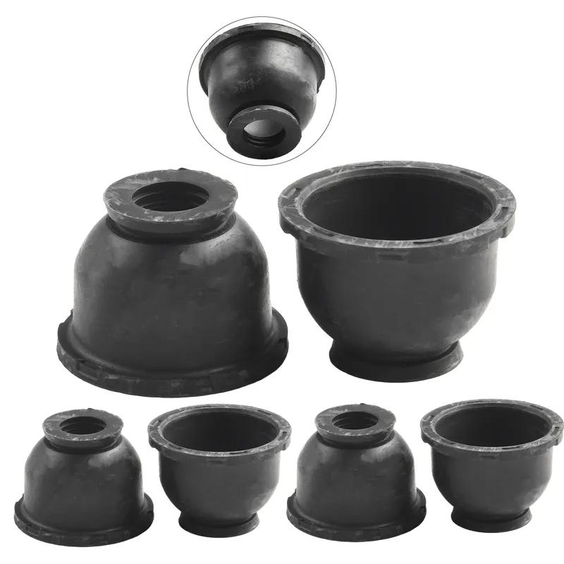 6pcs Car Suspension Steering Hot Sale Practical  Boot Dust Dust Boot Covers Linkages Gaiters Cover Ball Joint