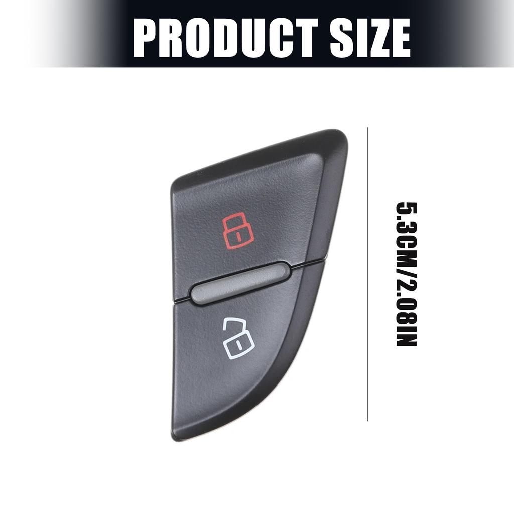 ABS Automobil Zentralverriegelung Schalter Knopf Komfort Touch Design 8K1962107 Rechtslenker Kompatibilität für RS4
