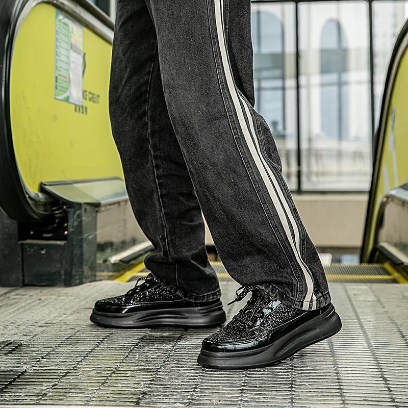 MAEDEF Men's Shoes Women Vulcanize Shoes Lightweight Non Slip Comfortable Walking Shoe Outdoor Casual Shoes for Female Footwear