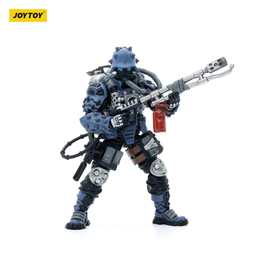 JOYTOY Senseishin Wilderness Scavenger Corps Rendall Scale PVC ABS Malovaná Pohyblivá Figurka 1/18 &
