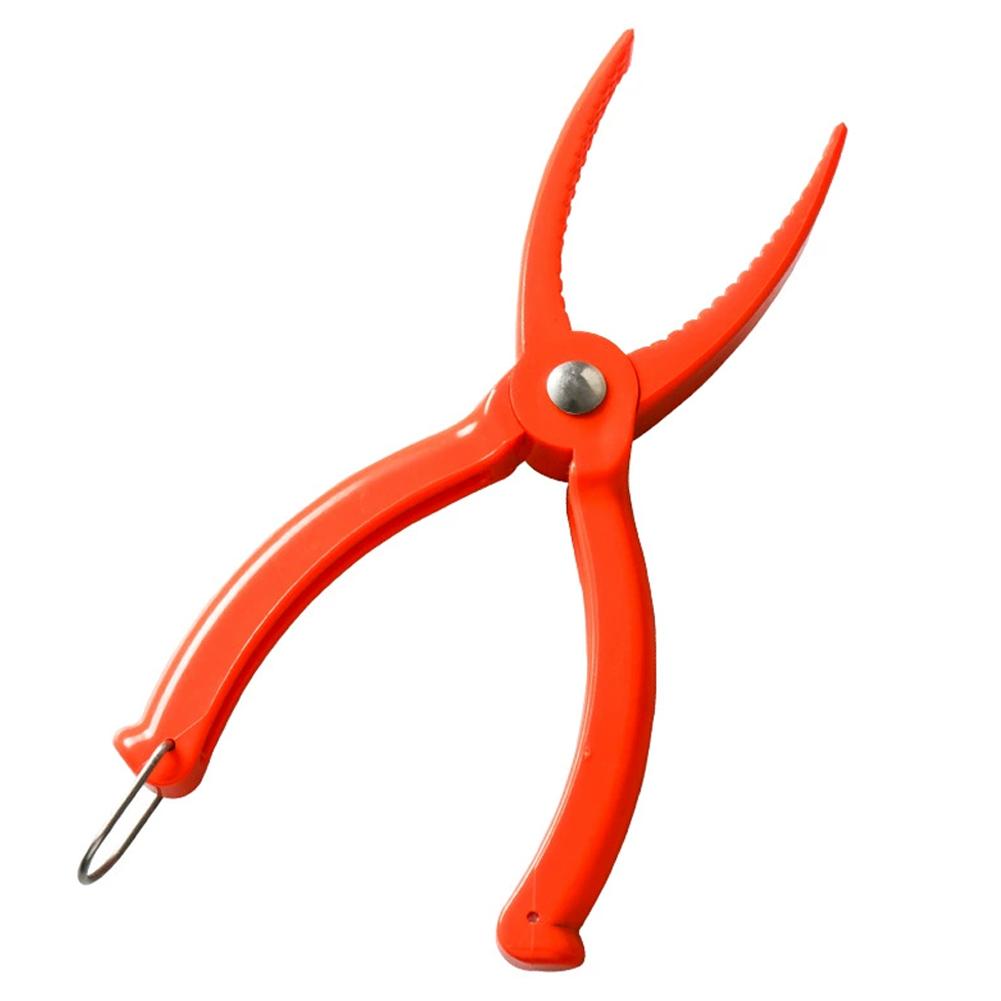 Dispozitiv de control al peștelui în aer liber Clemă din plastic pentru pescuit Instrument de prindere a buzei Controler Momelă Clemă anti-alunecare Kit de consumabile pentru clești