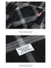 Men's Long-Sleeve Plaid Shirt, Loose Fit, Harajuku Style, Perfect for Spring and Autumn.