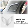 Car Covers Speaker Sound Ring Trim ABS Accessories Interior Styling Decoration Parts Moulding Auto Fit For MG ZS EV 2018 -