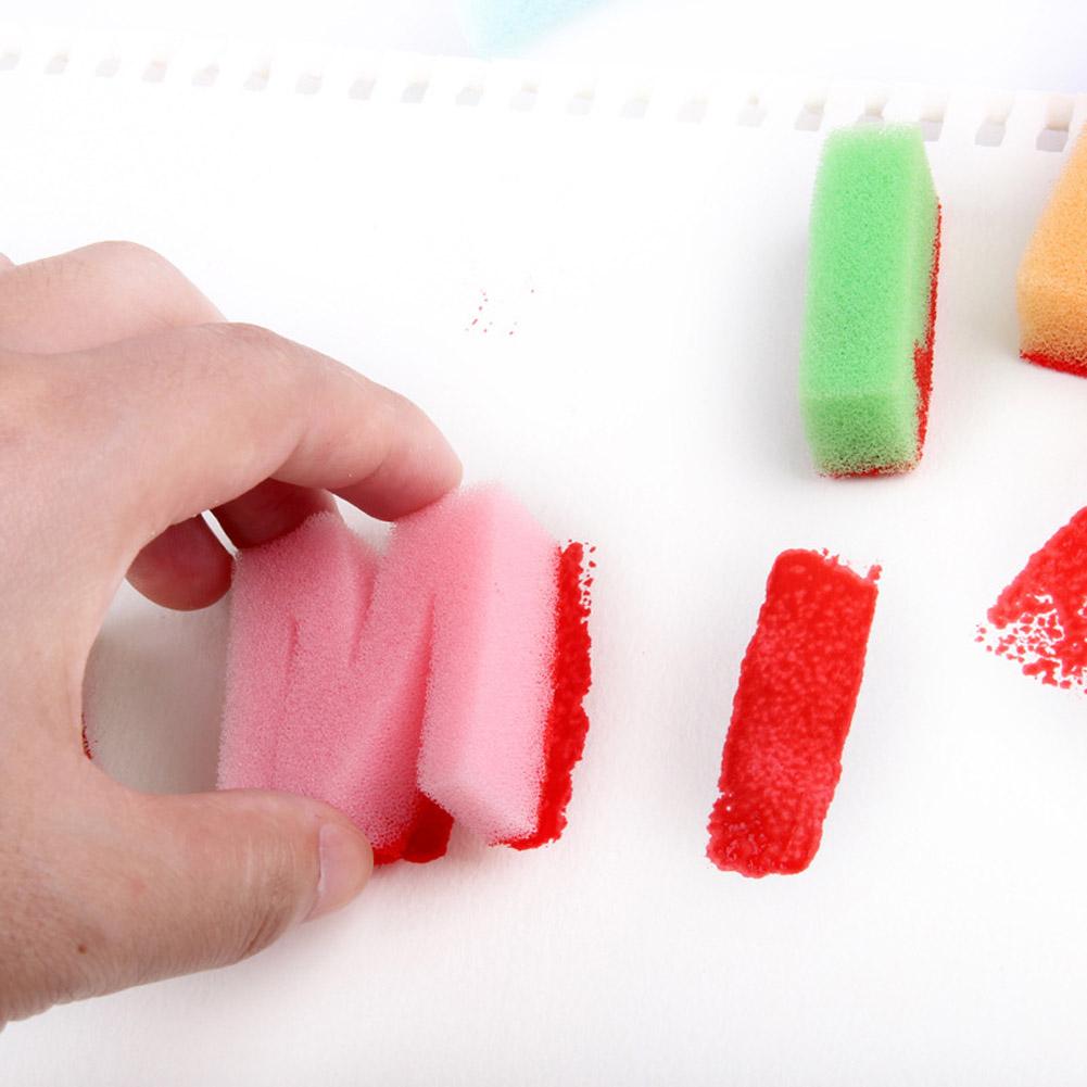 Sponge Painting Kit for Kids Alphabet Painting Models Art Craft Drawing Tools for Kids Toddlers
