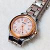 [USED] SEIKO Seiko Lukia Radio-Controlled Solar Watch Titanium Date Pink Dial