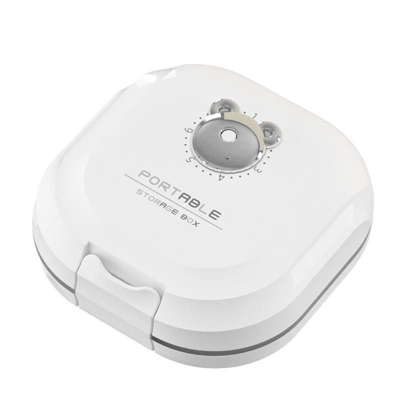 Cartoon Bear Jewellery Premium-Quality Home Storage Box with Dividers for Portable Organisation