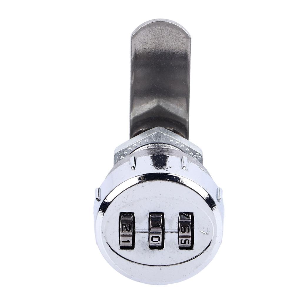 Combination Cabinet Cam Lock Mini 3 Digit Password Mechanical Cabinet Lock for Drawer Mailbox Office L20
