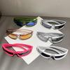 New in Y2k Punk Sunglasses Men Women Trendy Fashion Outdoor Mirror Shades Eyewear Popular Ins Cycling Goggle Sun Glasses