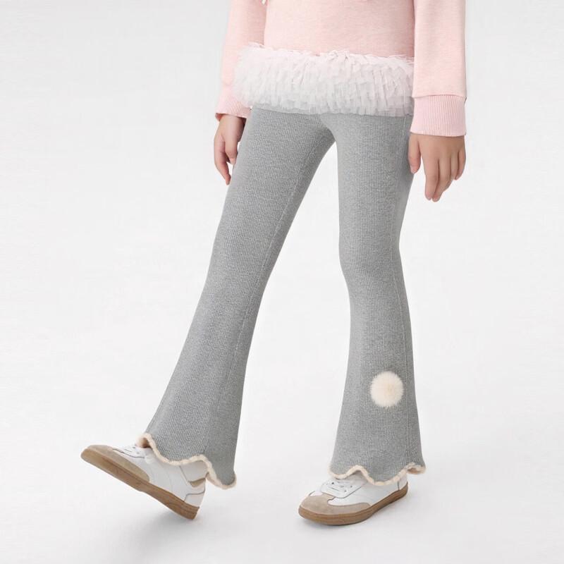 Зимние расклешенные брюки DEESHA для девочек с флисовой подкладкой 120