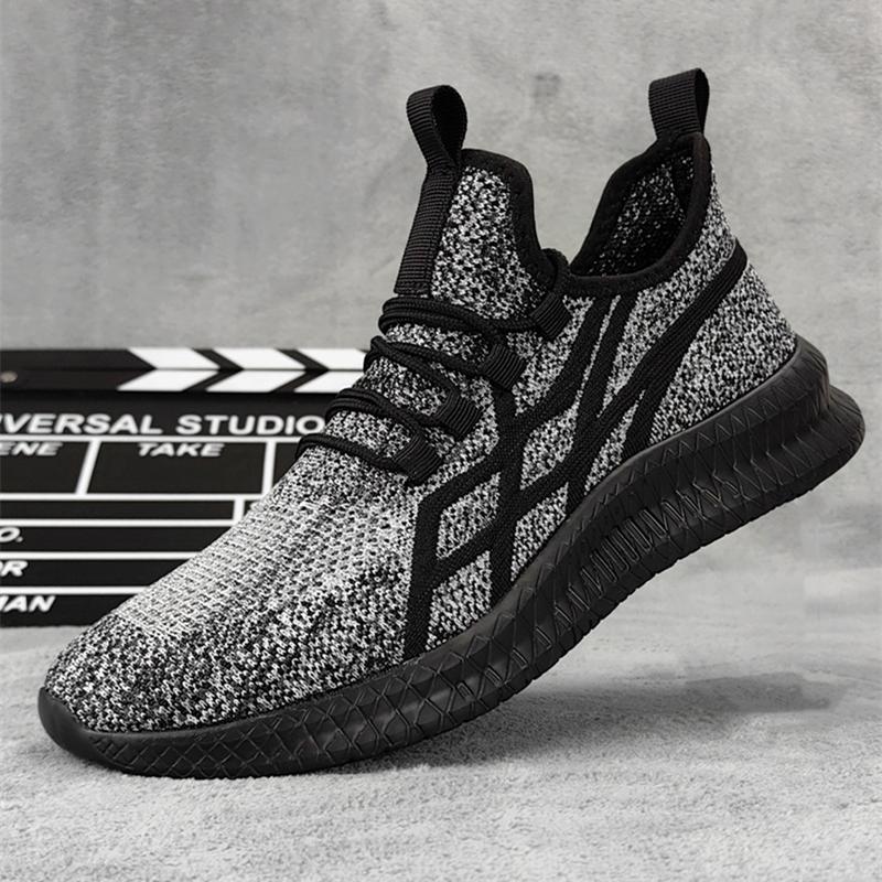 Fashion Men Light Running Shoes Breathable Lace-Up Jogging Shoes for Man Sneakers Anti-Odor Men's Casual Shoes Drop Shipping Big Size