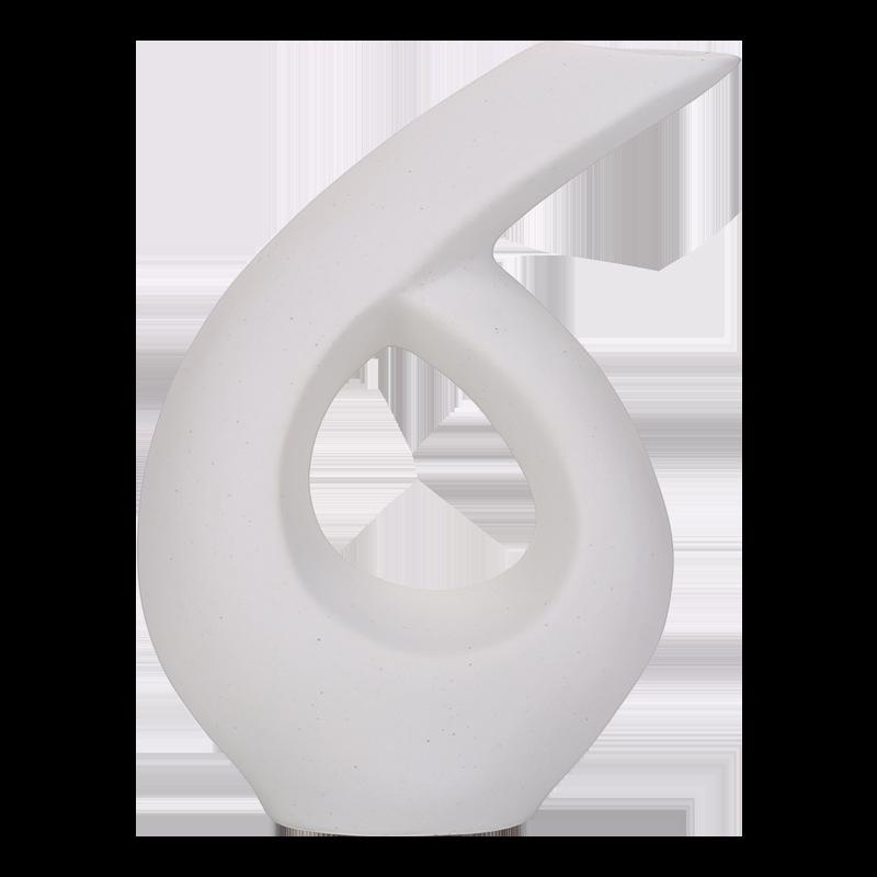 Nordic Style Ceramic Vase for Dried Flowers - Minimalist Creative Hydroponic Flower Container for Living Room Decor