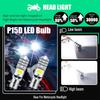 2Pcs 9-48V ATV LED Bulbs White,1800LM Hi-Lo Beam 4COBs H6M P15D LED Bulbs for or Motorcycle,Y amaha,ATVS Y FM350 450 400 660 700 Raptor.