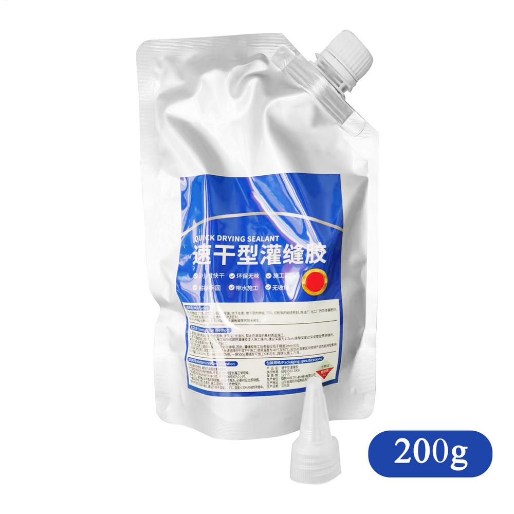 200g Roof Repair Sealant Waterproof Floor Caulking Glue For Concrete Joint Adhesive Filling Sealant Crack Filler Repair Caulk