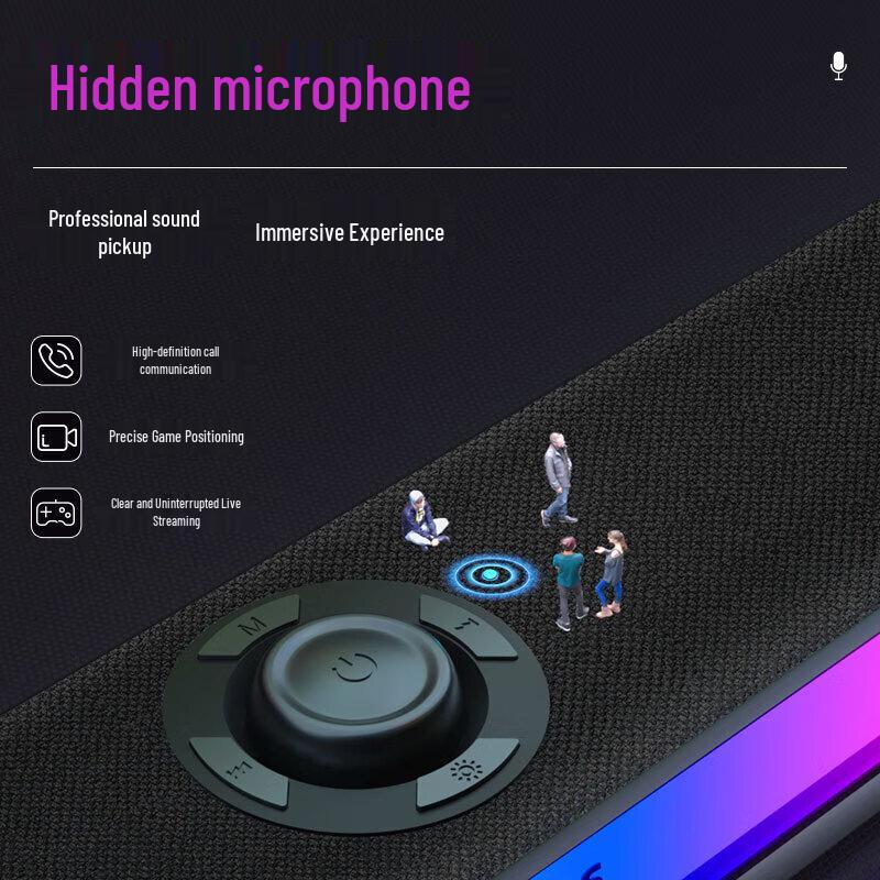 Philips SPA6109 RGB Gaming PC Bluetooth Speaker (CN Version)