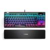 SteelSeries Gaming Keyboard Tenkeyless Red Axis Wired Japanese Layout Equipped with Organic EL Display Apex 7 TKL Red Switch 64649