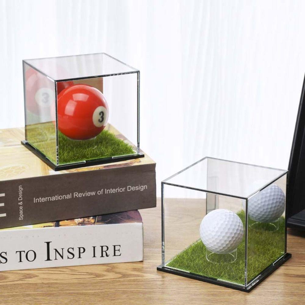 Lawn Design Golf Ball Display Case Transparent Golf Ball Acrylic Box  Golf Supplies