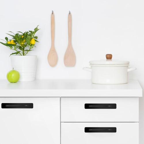 Hitchlike Door Handles, Set of 2, Drawer Pulls, Self-Adhesive Aluminum Alloy with Double-Sided Tape, Door Pull Handles, Assist Door Opening and Closin