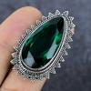 Natural Indicolite Tourmaline 925 Sterling Silver Jewelry Ring Size 6.5 z1U15